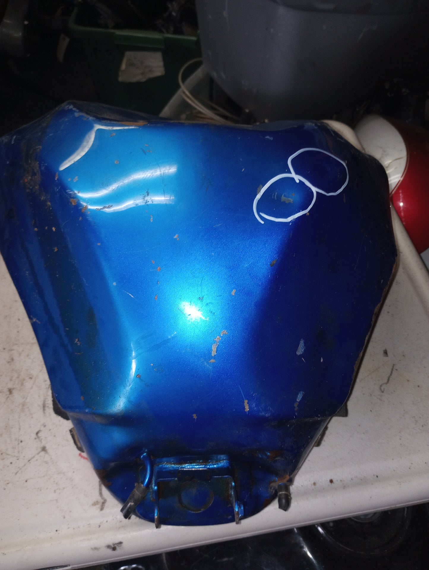 09-12 Kawasaki ZX-6R ZX-6 Gas Tank Fuel Petrol Cell ZX6 - Free Shipping