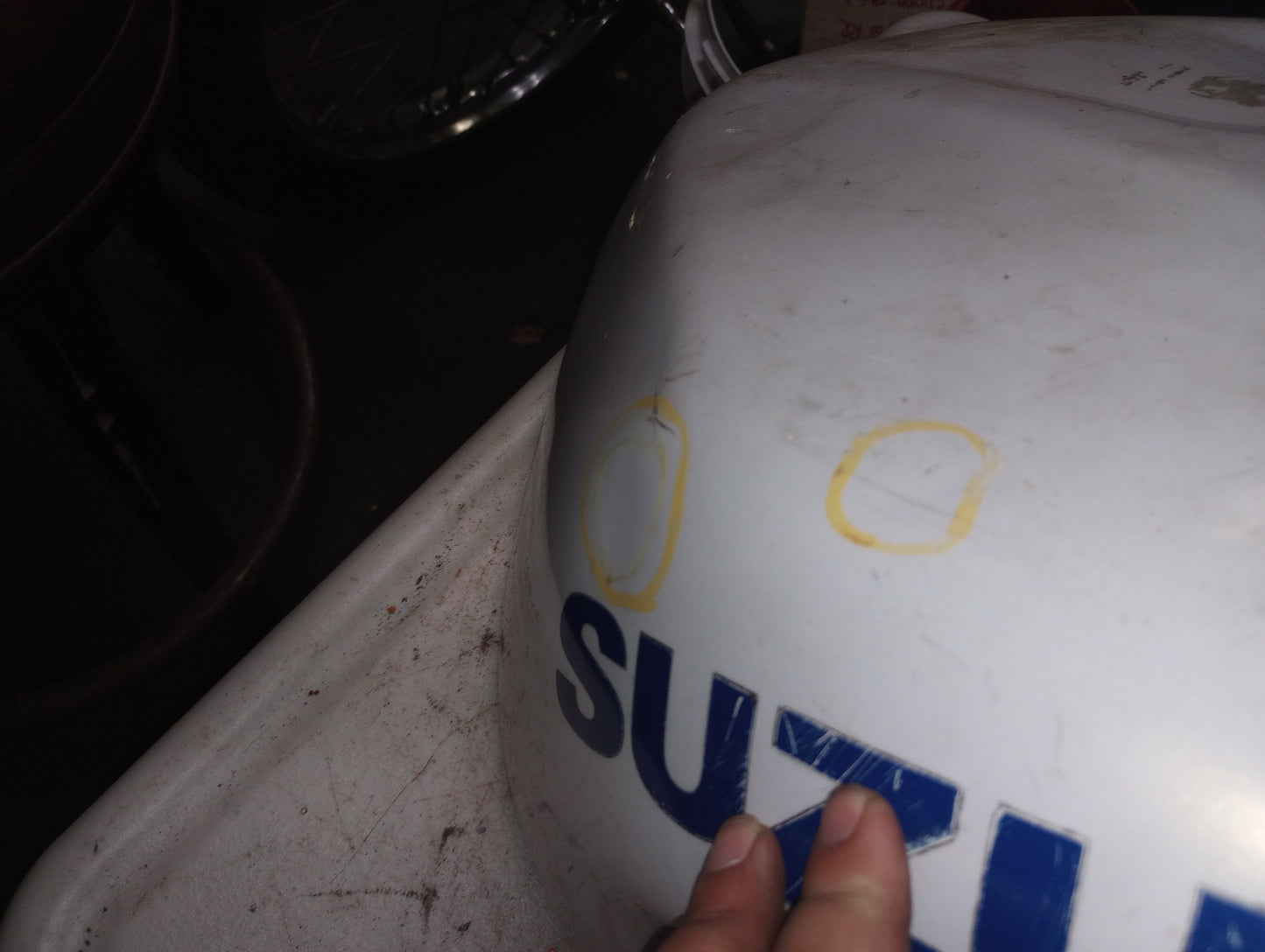 Suzuki GSXR 600 750 1000 Gas Fuel Petrol Tank Cell 00-03 GSXR750 01-03 GSXR600