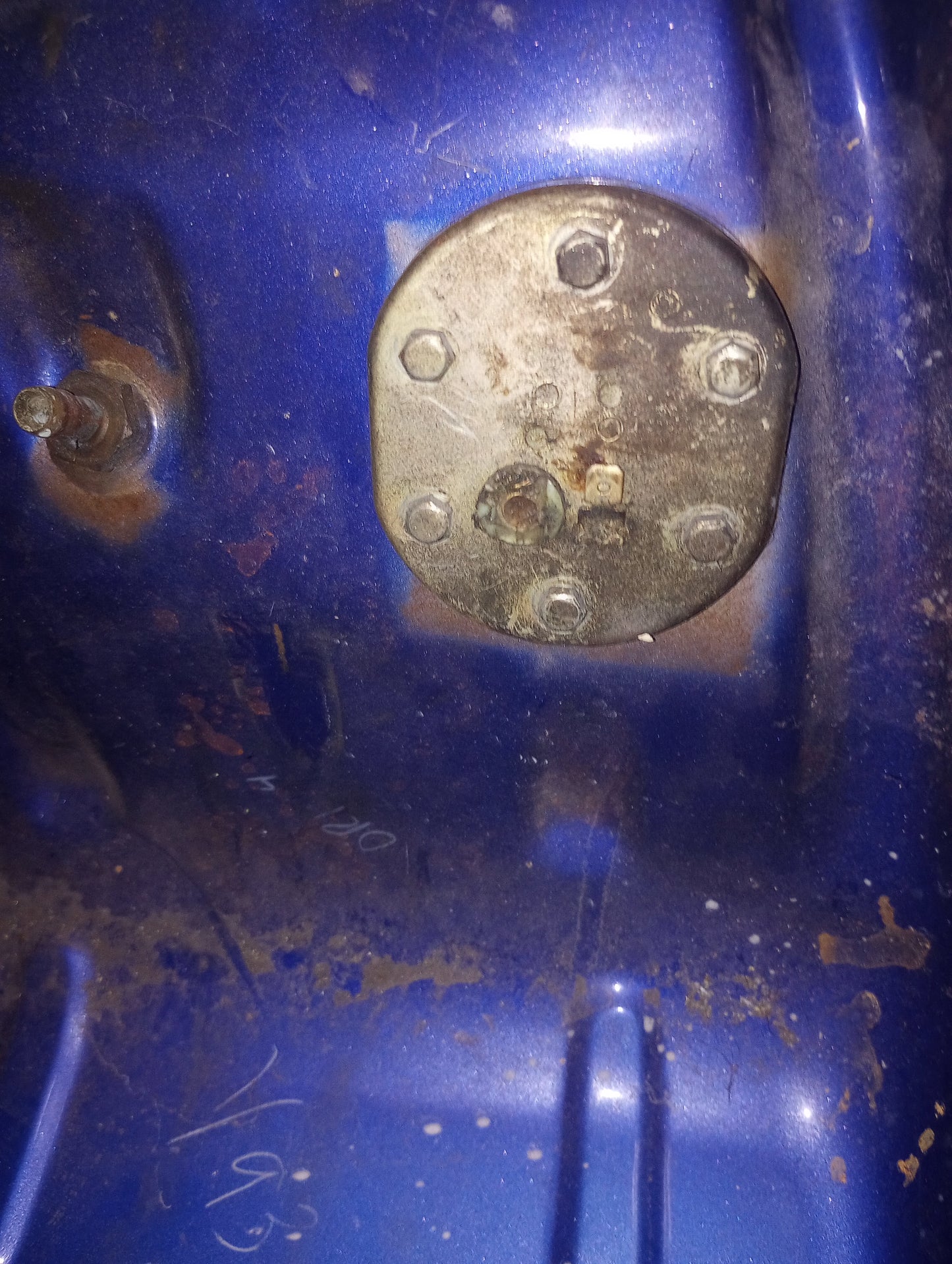 97 Kawasaki ZX6 ZX-6 ZX6E Gas Fuel Petrol Tank Ninja 600 OEM