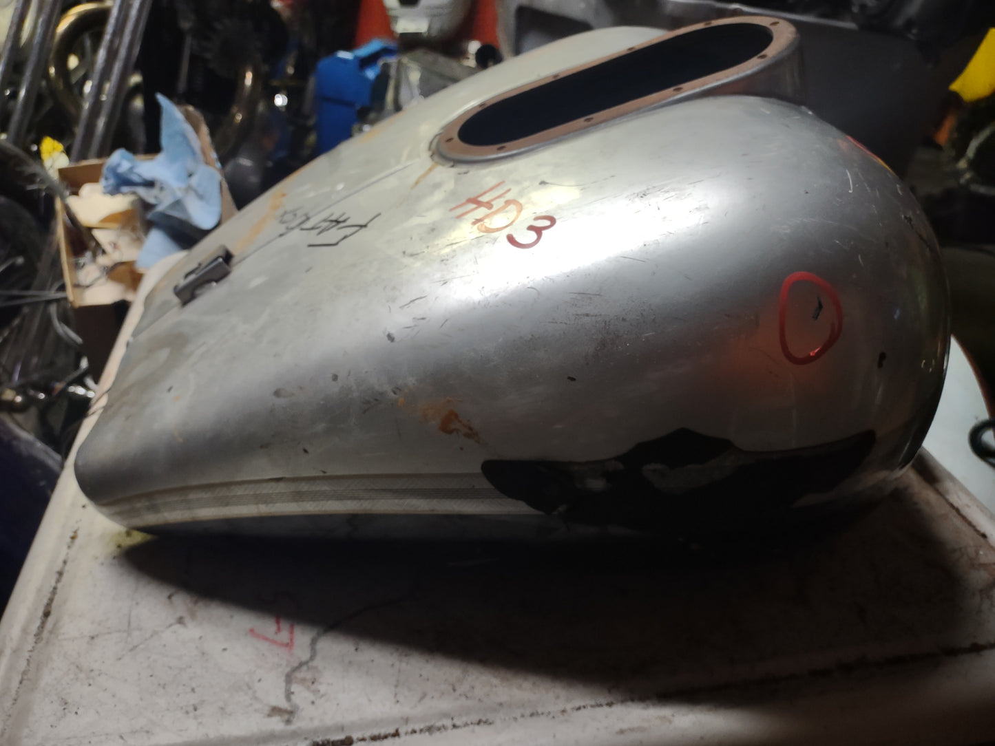 03 Harley-Davidson FLTRI Gas Tank Fuel Petrol Cell Reservoir Harley Davidson