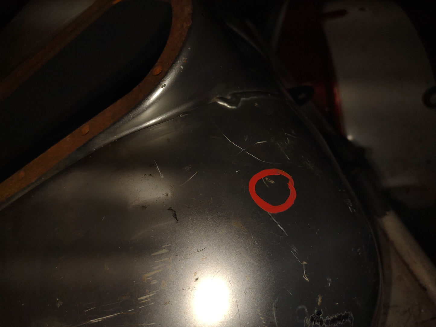 03 Harley-Davidson FLTRI Gas Tank Fuel Petrol Cell Reservoir Harley Davidson