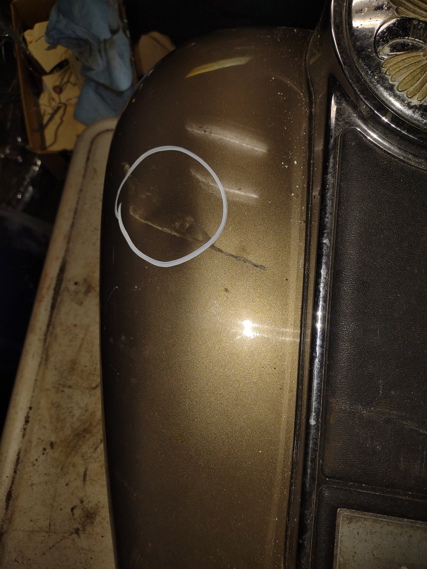 Harley Davidson Electra Glide Classic Gas Tank & Center Console OEM Fuel Petrol