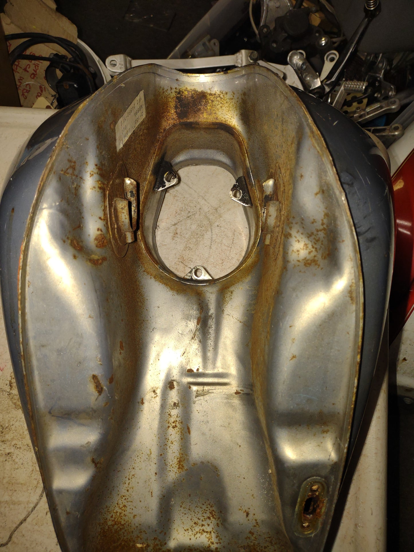 86 - 93 Suzuki Savage 650 LS LS650 Gas Tank Fuel Petrol Cell Reservoir