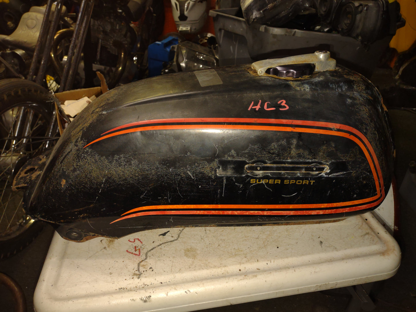 SOLD SOLD Honda CB750 CB 750 Supersport Gas Tank Fuel Petrol Cell Super Sport