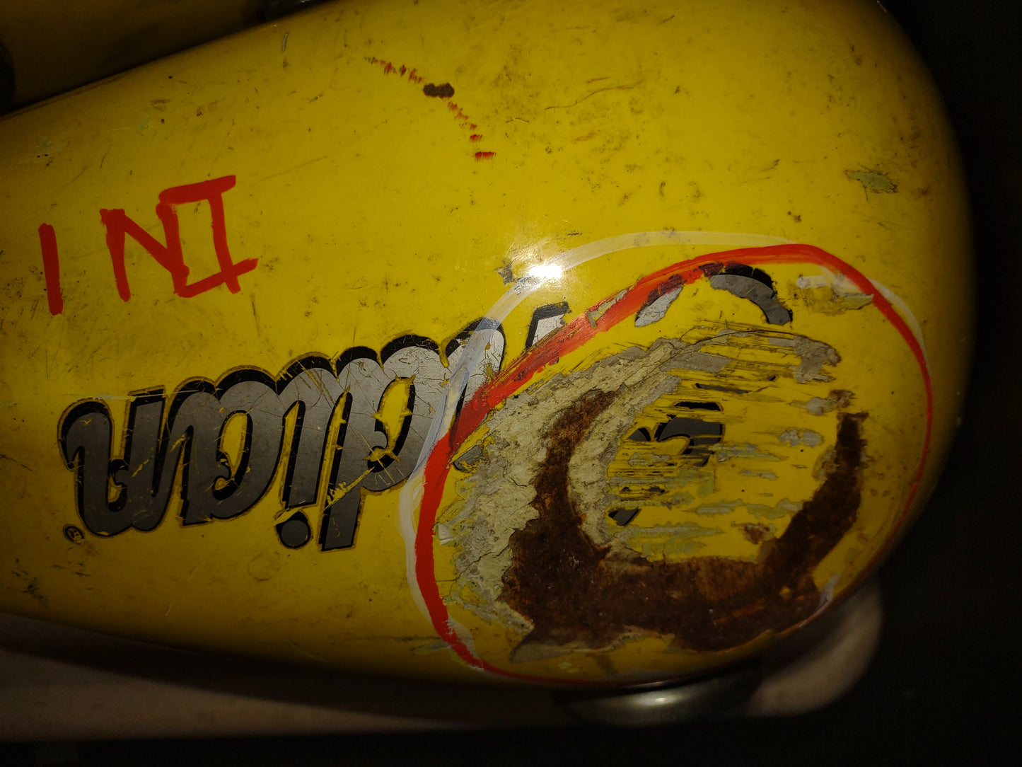 Indian Motorcycle Split Gas Tank Fuel Petrol Cell