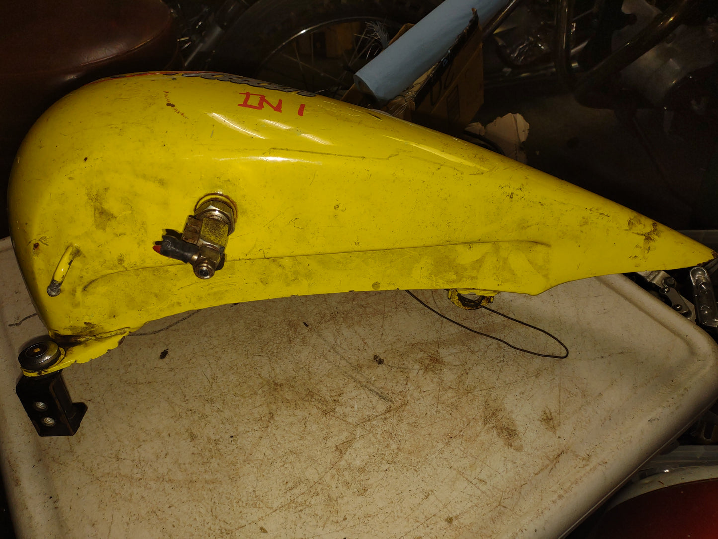 Indian Motorcycle Split Gas Tank Fuel Petrol Cell