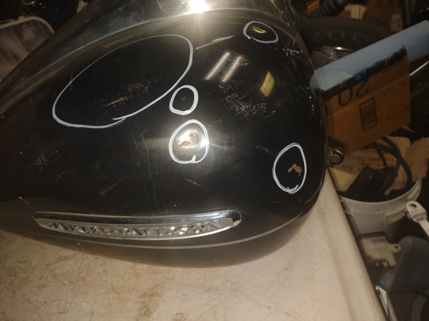 Harley Davidson FLHTK Touring Ultra Electra Glide Gas Fuel Petrol Tank FREE SHIPPING