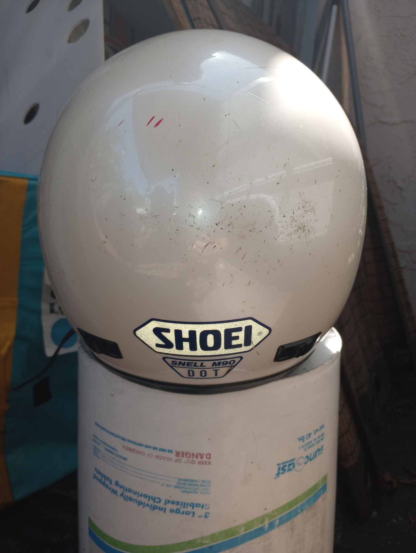 SOLD Shoei RF-200 Full Face Motorcycle Helmet XXL White RF200