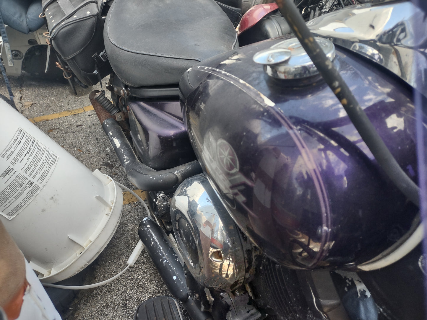 SOLD SOLD Yamaha V-Star 650 XVS650 Gas Tank Fuel Petrol Cell XVS 650 Vstar