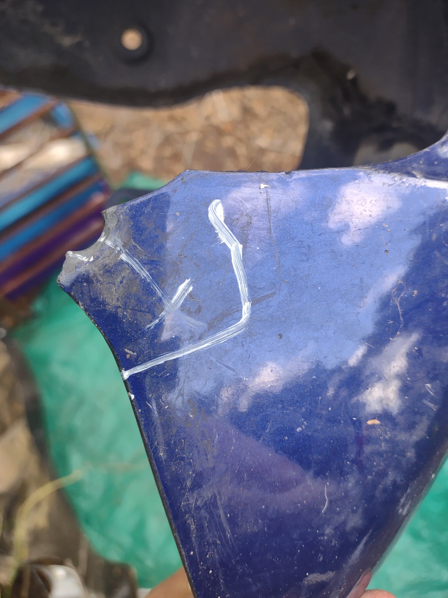 99-07 Suzuki Hayabusa Front Fender Tire Hugger Busa GSX1300R (Gen 1 )