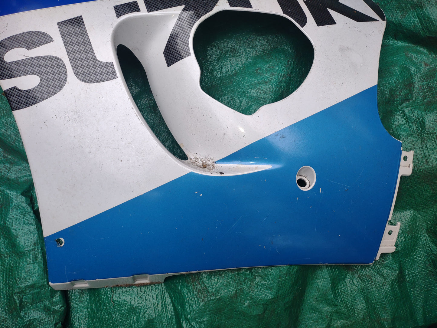 Suzuki GSXR 750 96-99 GSXR 600 97-00 Left Side Mid Lower Fairing Cowl Plastic SRAD