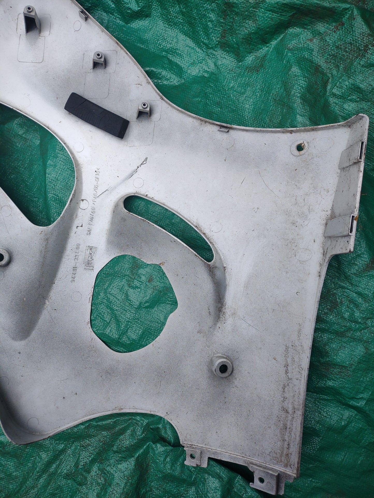 Suzuki GSXR 750 96-99 GSXR 600 97-00 Left Side Mid Lower Fairing Cowl Plastic SRAD