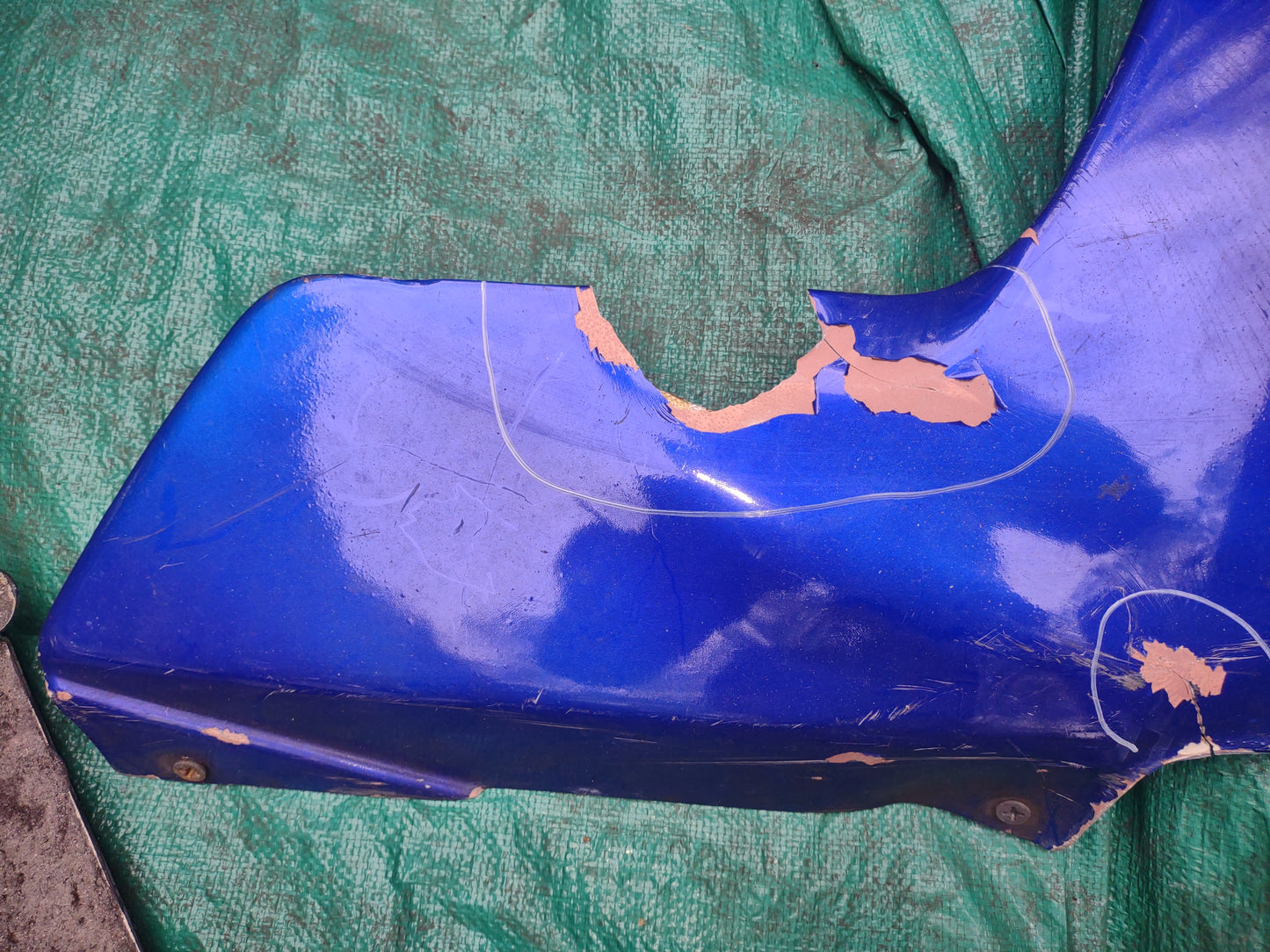 Suzuki GSXR 750 00-03 GSXR 600 01-03 Right Side Mid Fairing Cowl Plastic GSXR600 GSXR750