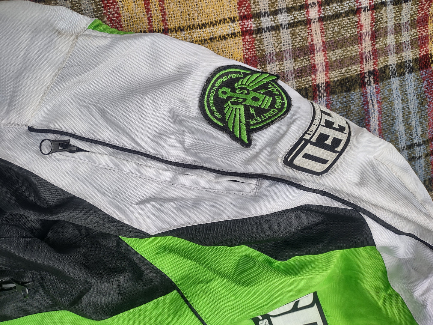 Speed & Strength Top Dead Center Motorcycle Jacket Padded Small with Tags