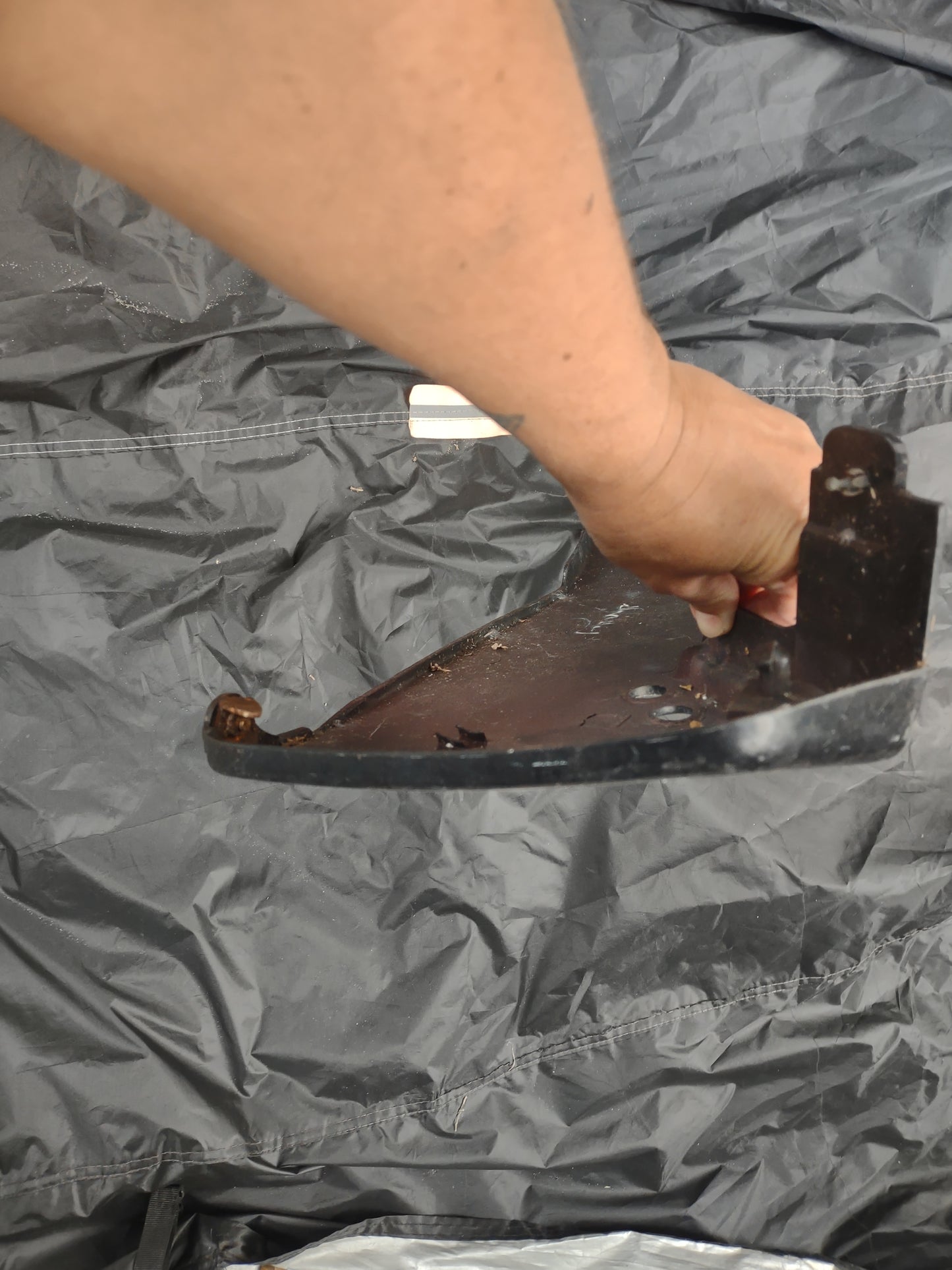 86-87 GSXR 750 1100 Right Side Rear Back Tail Fairing Plastic Cowl 27A03-45511