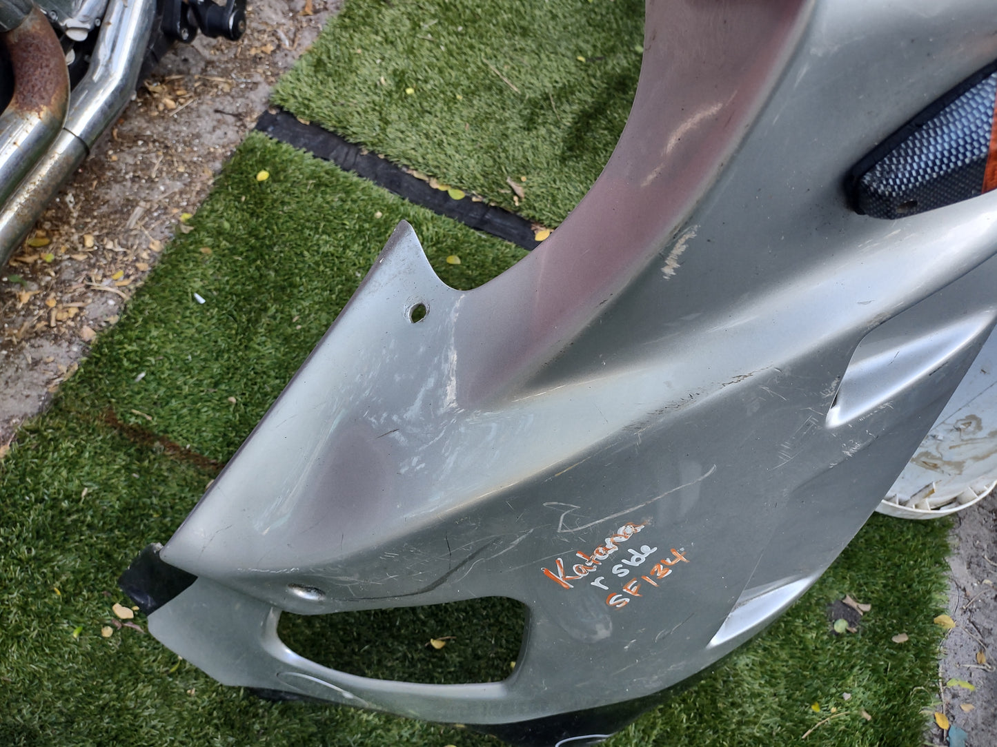 88-96 Suzuki Katana 600 750 Right Side Fairing Cowl Plastic 94431-19C00