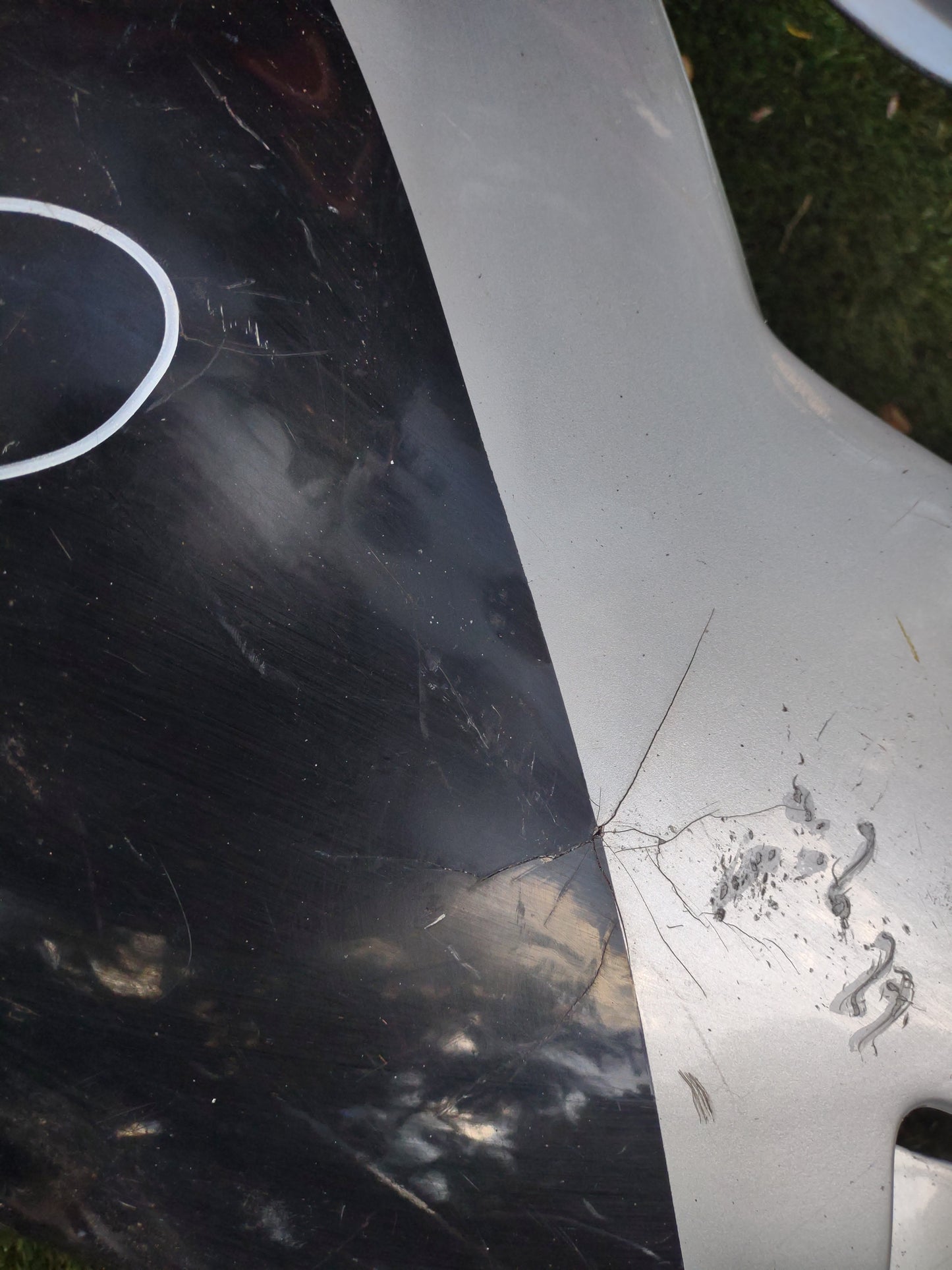 88-96 Suzuki Katana 600 750 Right Side Fairing Cowl Plastic 94431-19C00