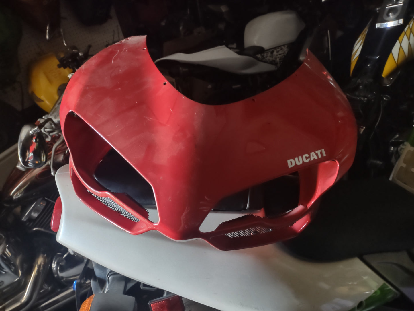 2008 Ducati SBK 1098 S Front Nose Fairing Cowl Cover 48130403A Also 848 1198
