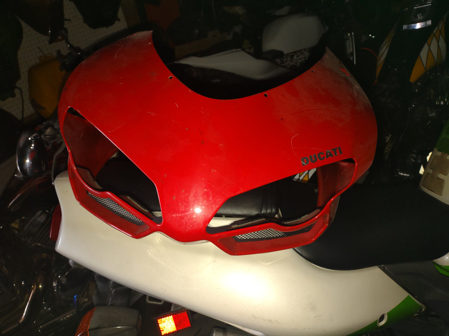2008 Ducati SBK 1098 S Front Nose Fairing Cowl Cover 48130403A Also 848 1198