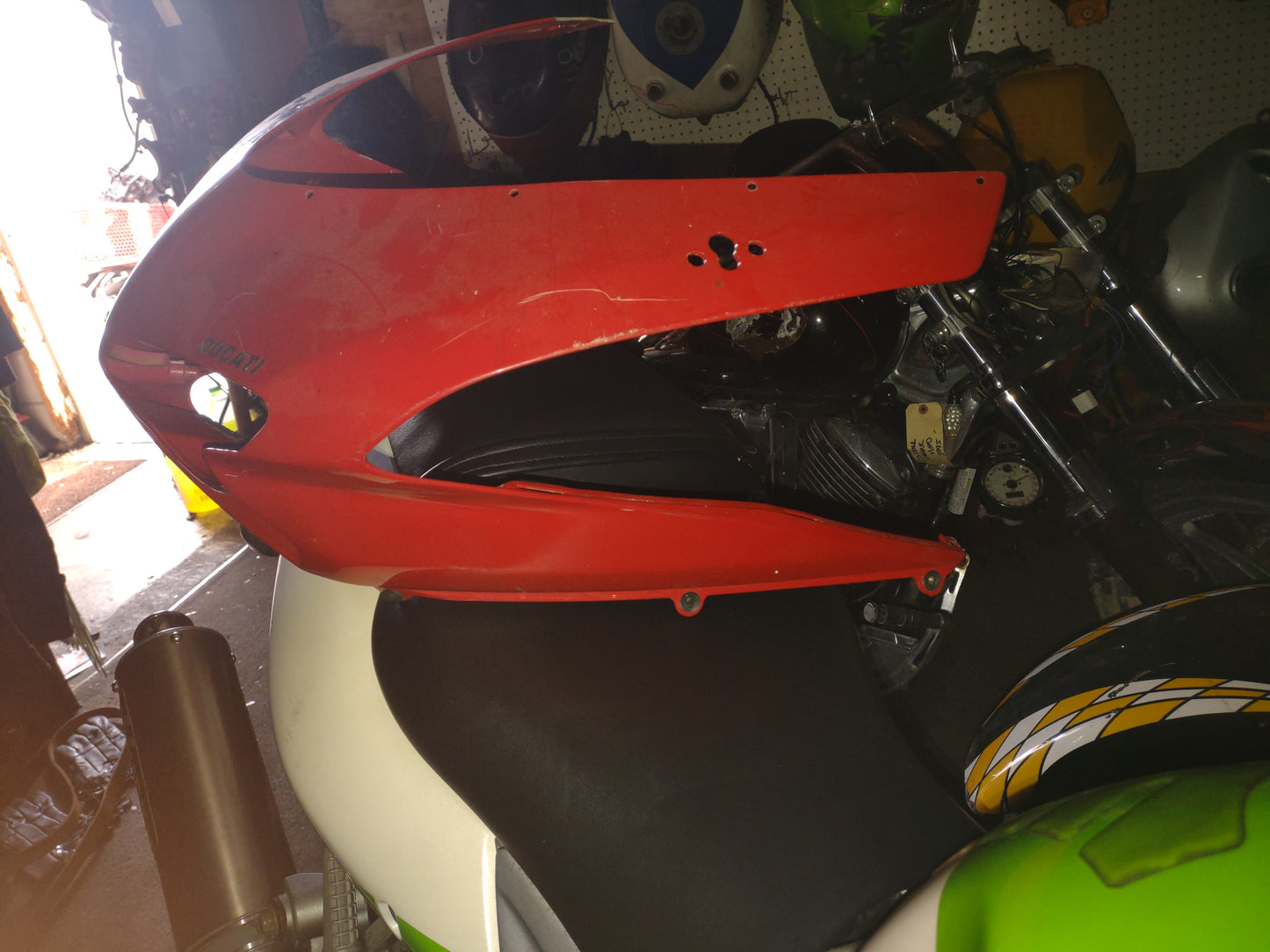 2008 Ducati SBK 1098 S Front Nose Fairing Cowl Cover 48130403A Also 848 1198