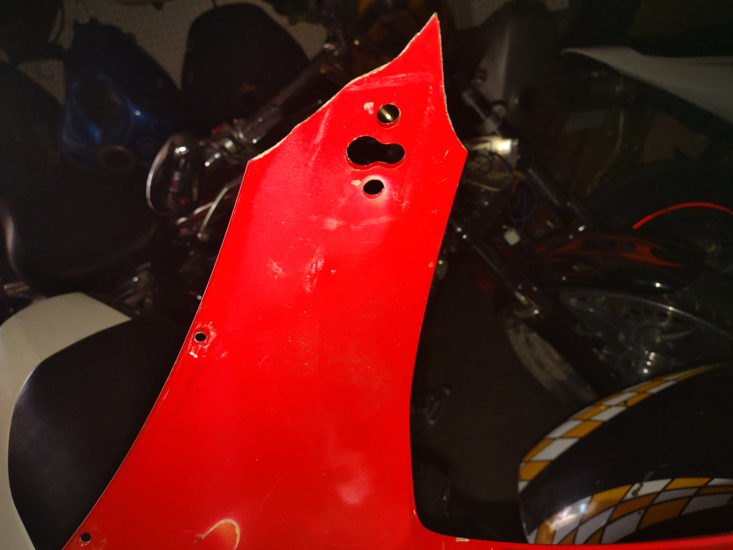 2008 Ducati SBK 1098 S Front Nose Fairing Cowl Cover 48130403A Also 848 1198