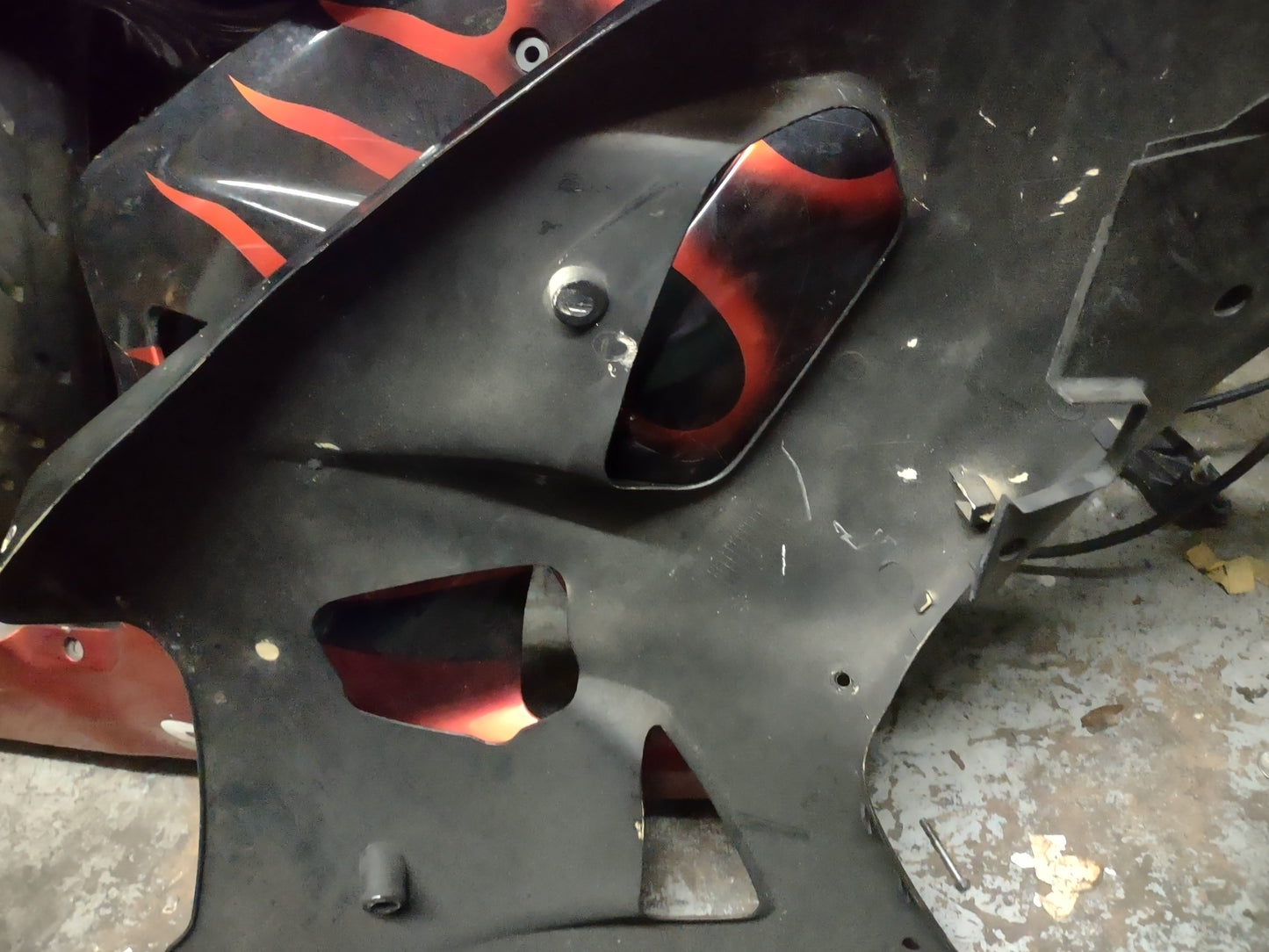 SOLD SOLD 04 05 Suzuki GSXR 600 750 Left and Right Side Fairings Plastics Cowl GSXR600 GSXR750