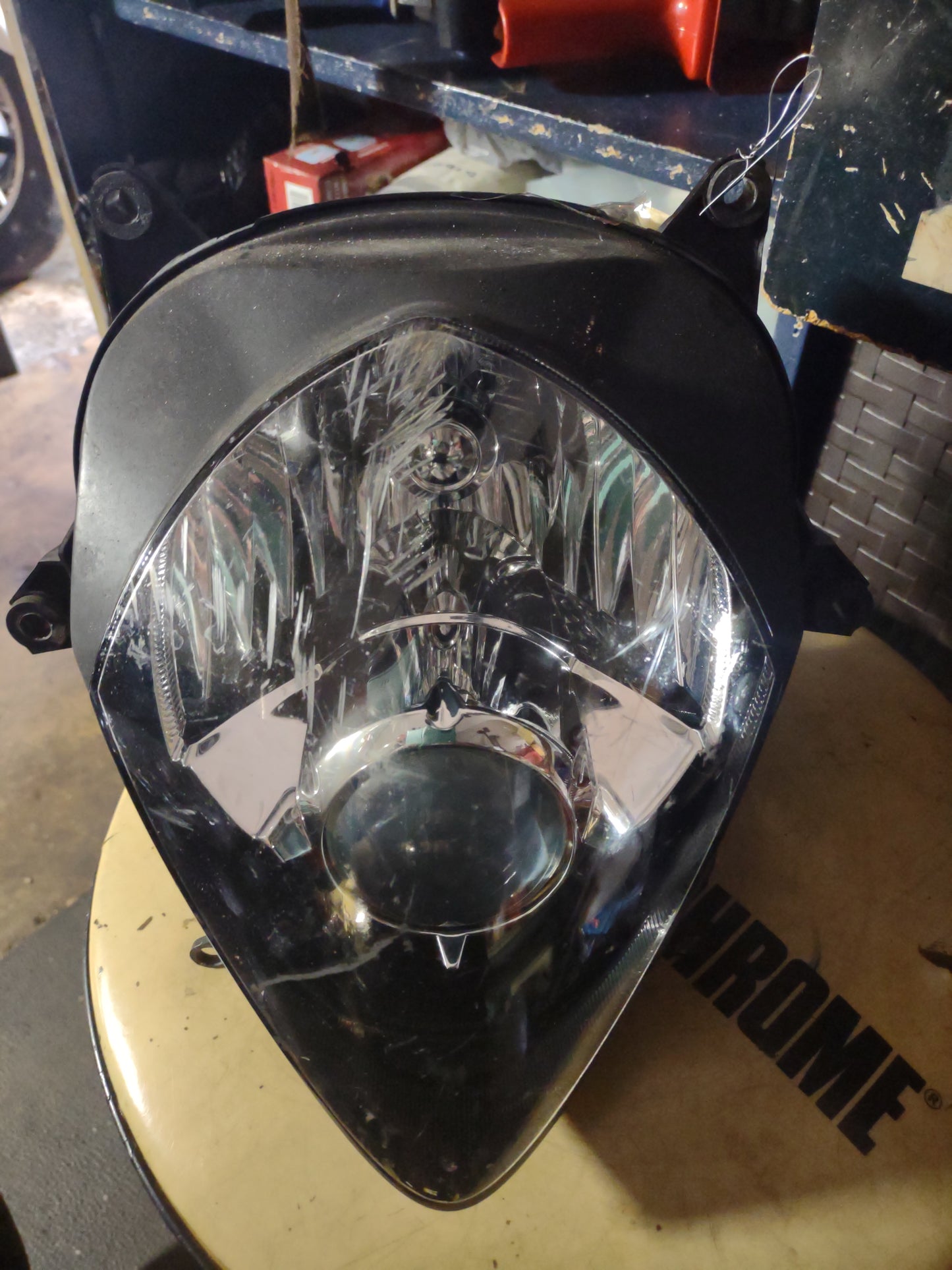 07 08 Suzuki GSXR 1000 Front Headlight Head Light GSXR1000 Headlamp Head Lamp
