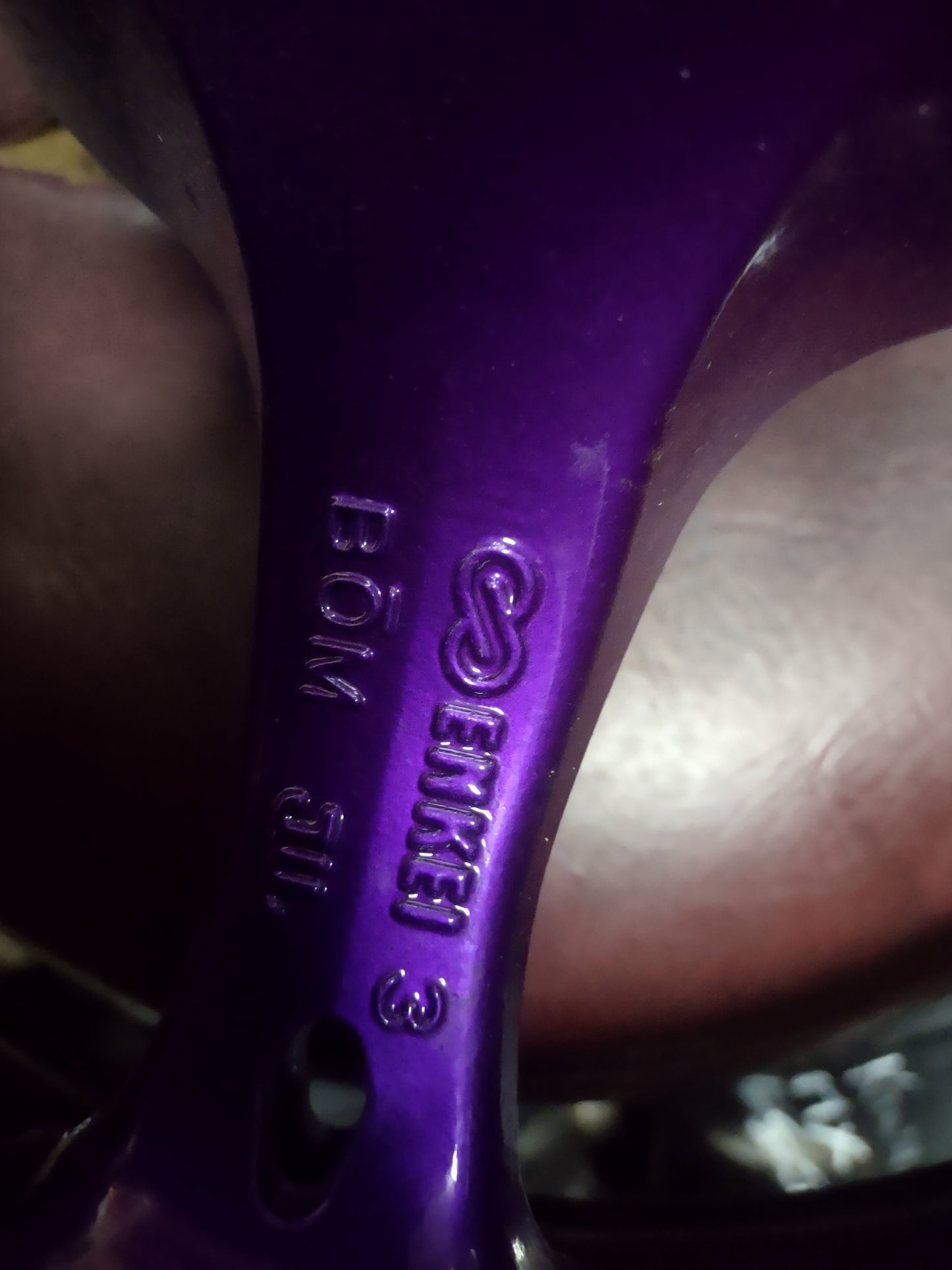 08 Suzuki GSXR1000 GSXR 1000 Front and Rear Wheels Wheel Rims Rim purple