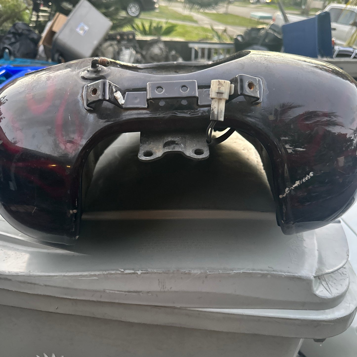 06 Yamaha Stratoliner Gas Tank Fuel Petrol Cell Reservoir XV1900A XV1900 XV 1900