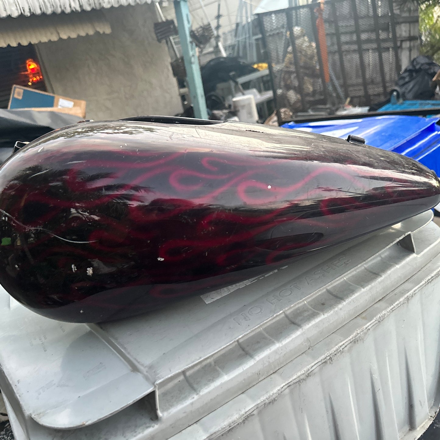 06 Yamaha Stratoliner Gas Tank Fuel Petrol Cell Reservoir XV1900A XV1900 XV 1900