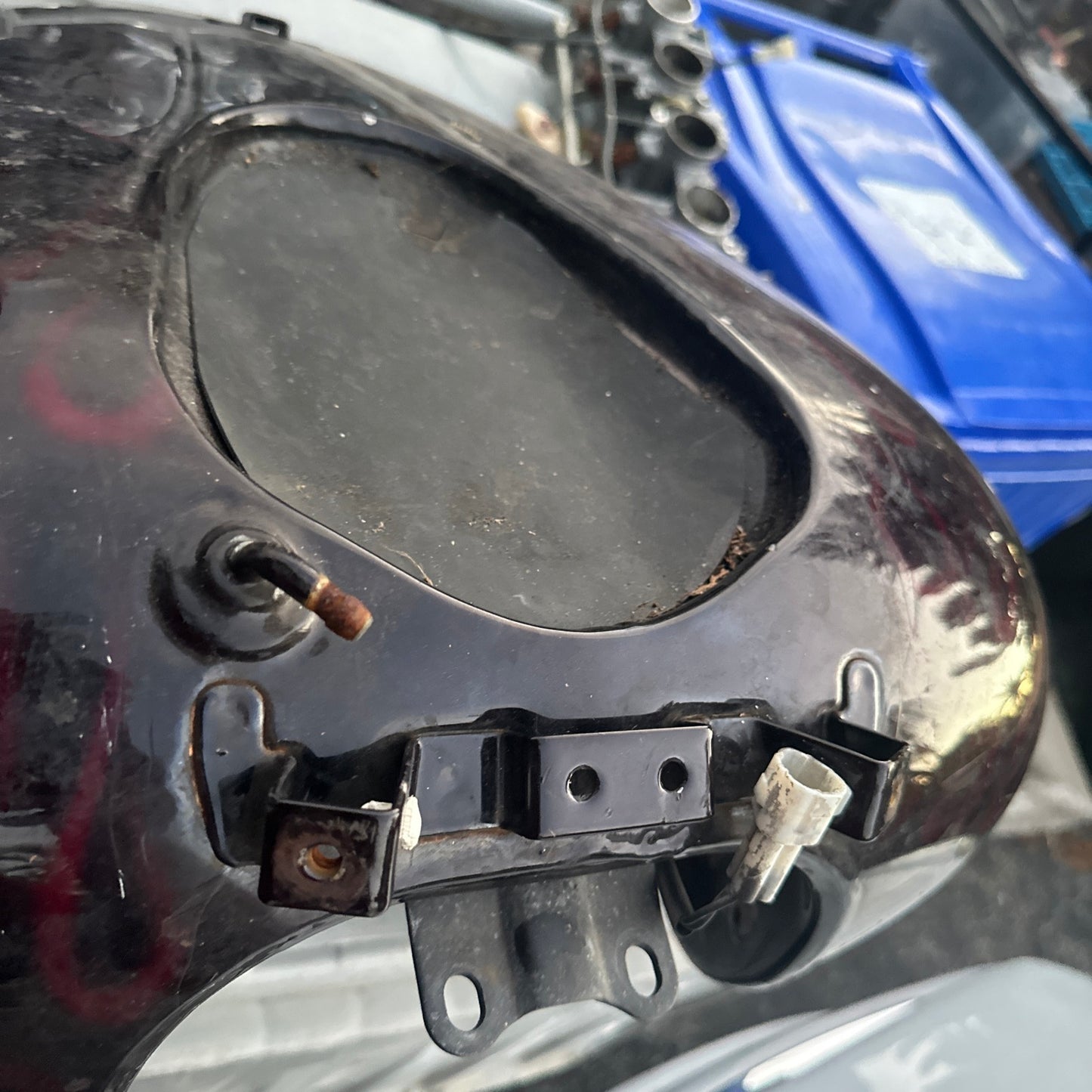 06 Yamaha Stratoliner Gas Tank Fuel Petrol Cell Reservoir XV1900A XV1900 XV 1900