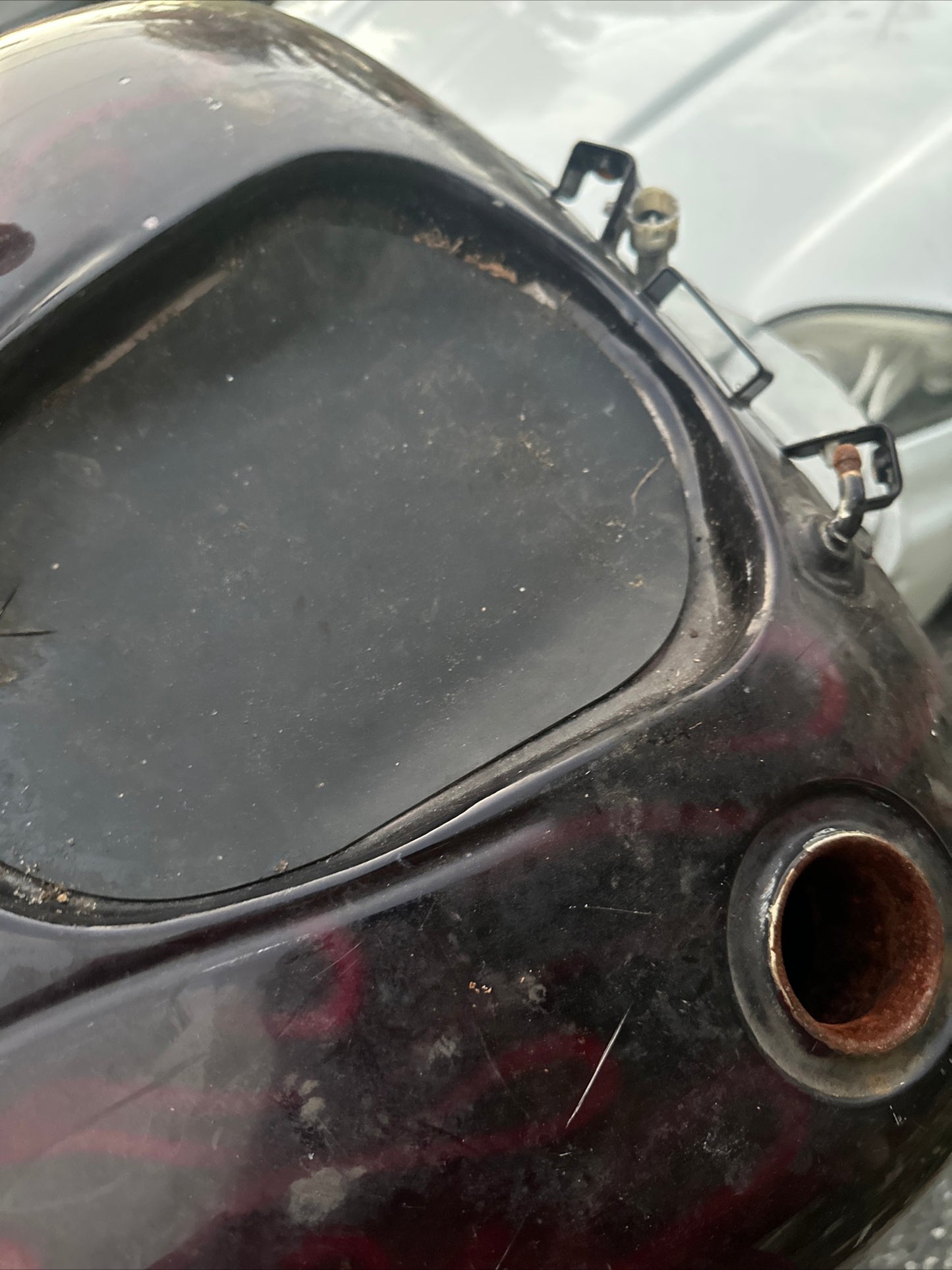 06 Yamaha Stratoliner Gas Tank Fuel Petrol Cell Reservoir XV1900A XV1900 XV 1900