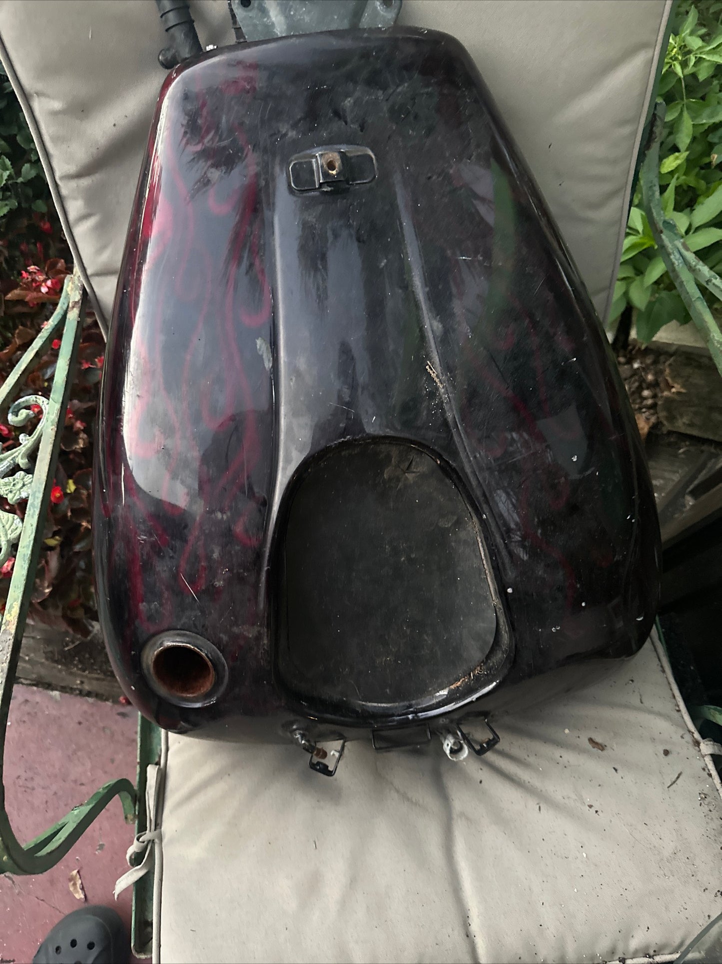 06 Yamaha Stratoliner Gas Tank Fuel Petrol Cell Reservoir XV1900A XV1900 XV 1900