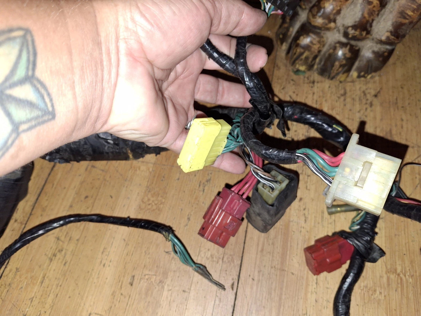 02 03 Honda CBR954RR 954RR Main Wiring Harness Wire Loom Read Free Ship CBR 954
