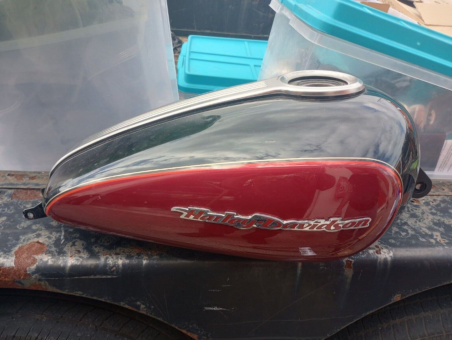 SOLD SOLD Harley Davidson Sportster Gas Fuel Tank - numerous pictured pick one Harley-Davidson