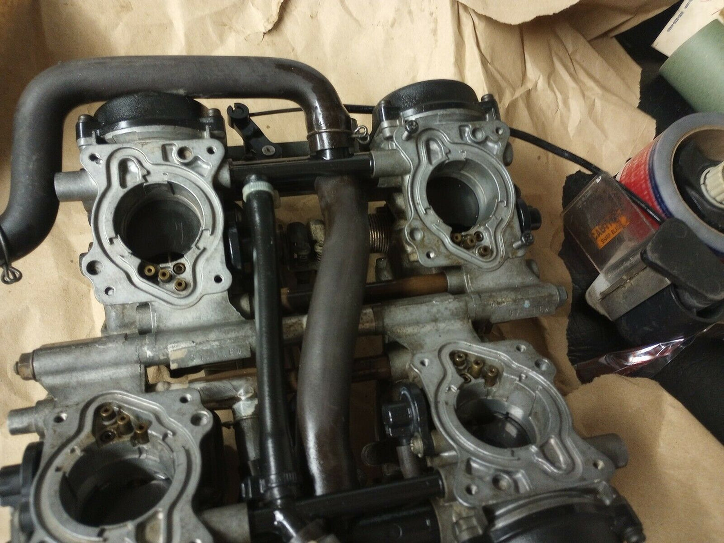SOLD 94 up Honda Magna 750 VF750 VF 750 Carbs Carburetor bolt on ready clean and bolt on