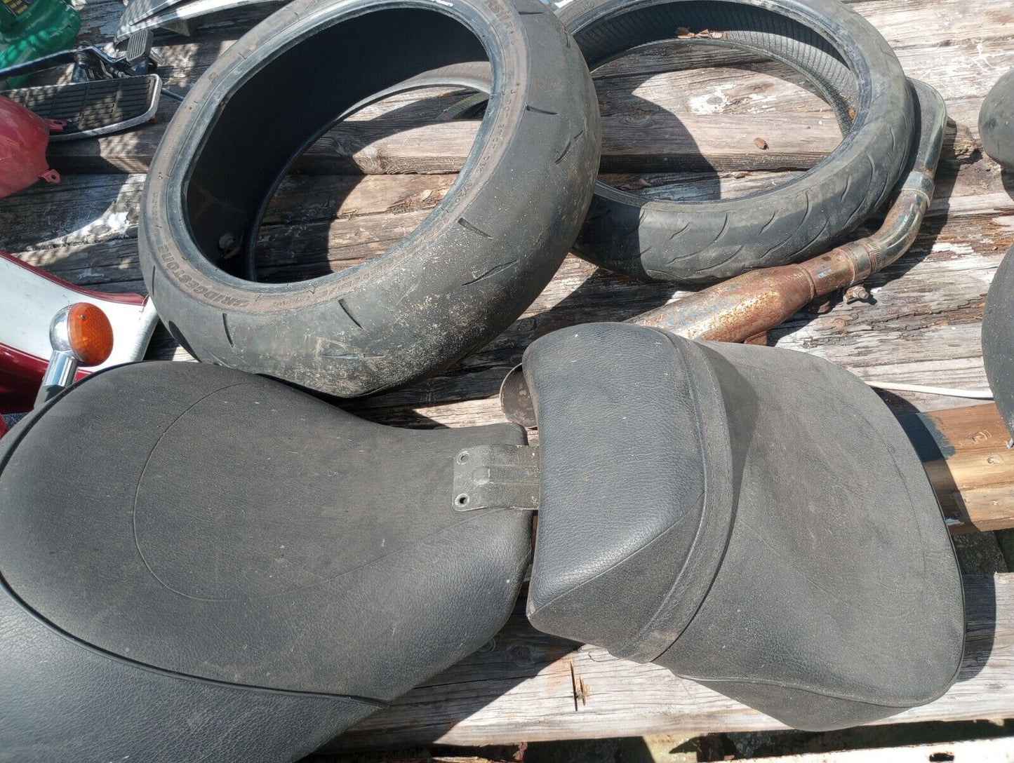 98 - 04 Suzuki Intruder 1500 VL1500 Driver Passenger Seats Front Rear Seat Vl