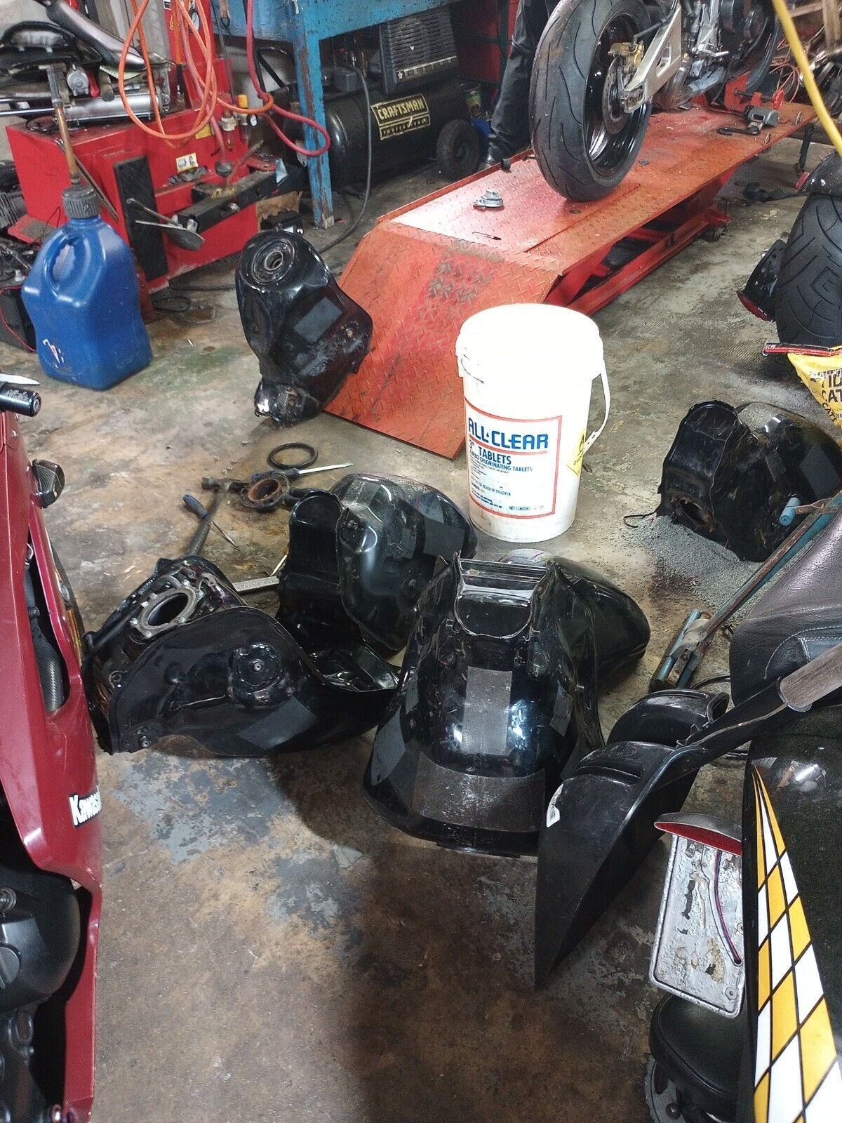 SOLD SOLD 04 05 06 07 Honda CBR1000RR CBR 1000 RR Inner Gas Fuel Petrol Tank CBR1000