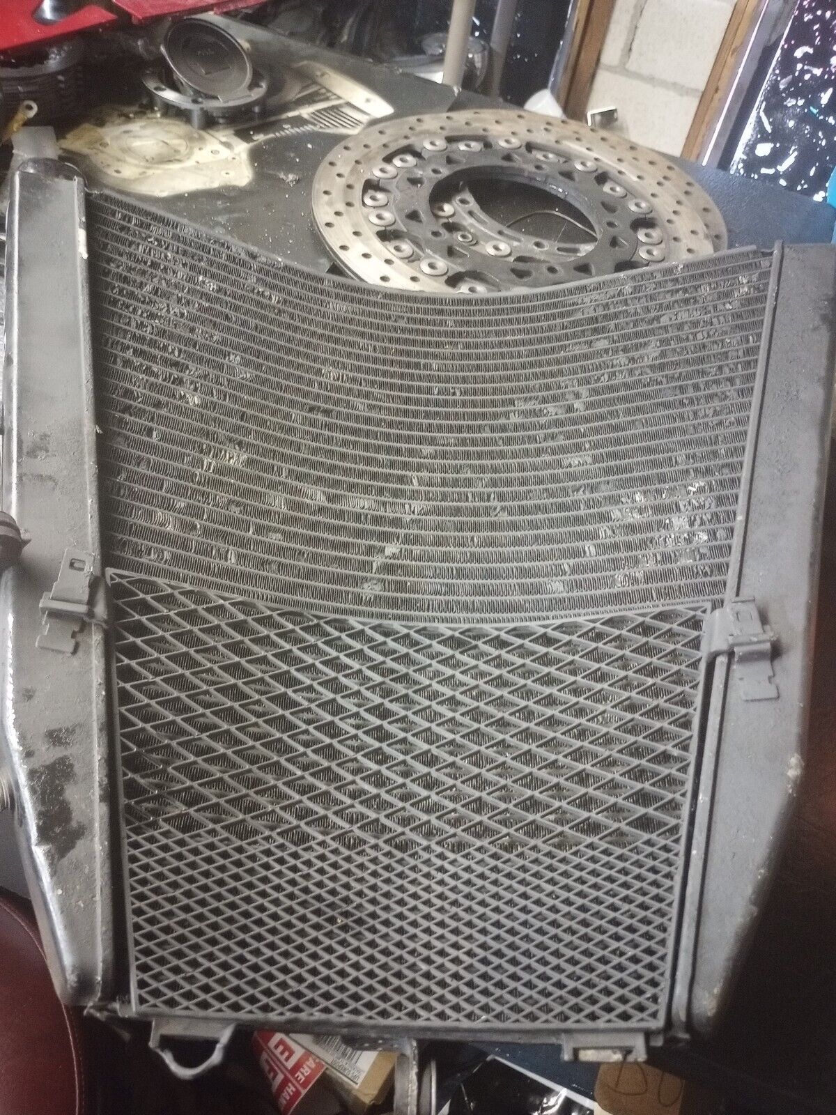 04 05 Honda CBR1000RR CBR1000 Radiator Cooler Cooling System CBR 1000 RR