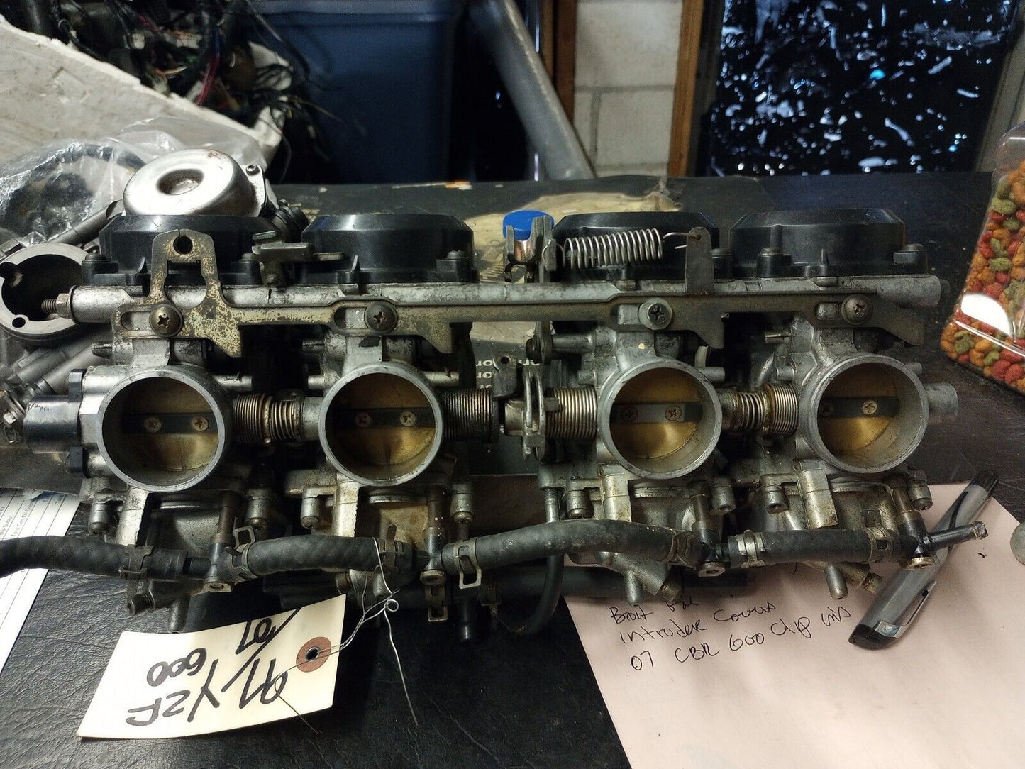 97 - 07 Yamaha YZF600 carburetors carbs YZF 600