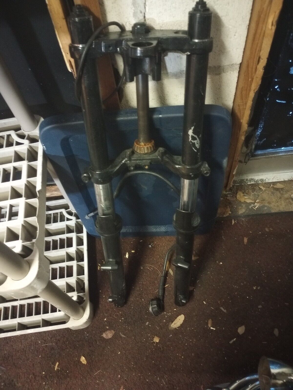 2003 Yamaha YZF 600 R6S R6 OEM Front Forks Suspension Conventional type