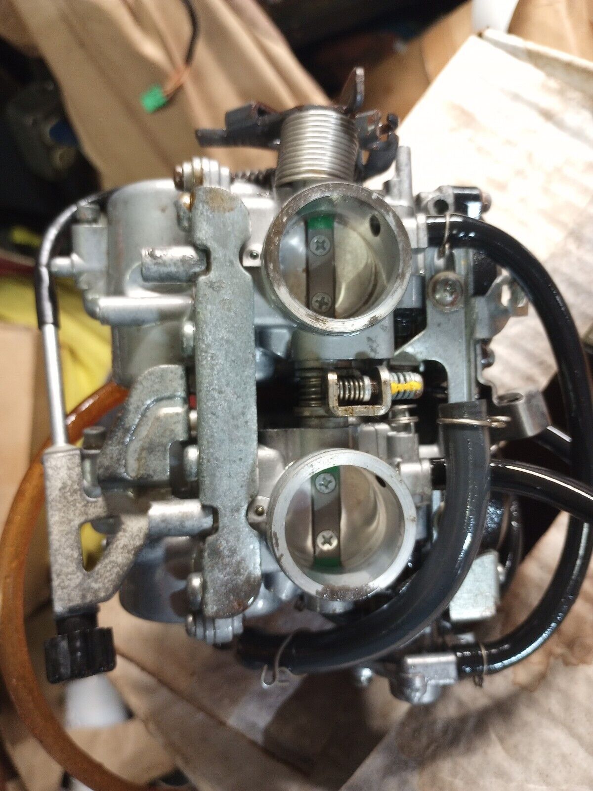 2000 Kawasaki EX250F EX250 EX 250 Ninja Keihin Carburetors Carbs been on shelf for years