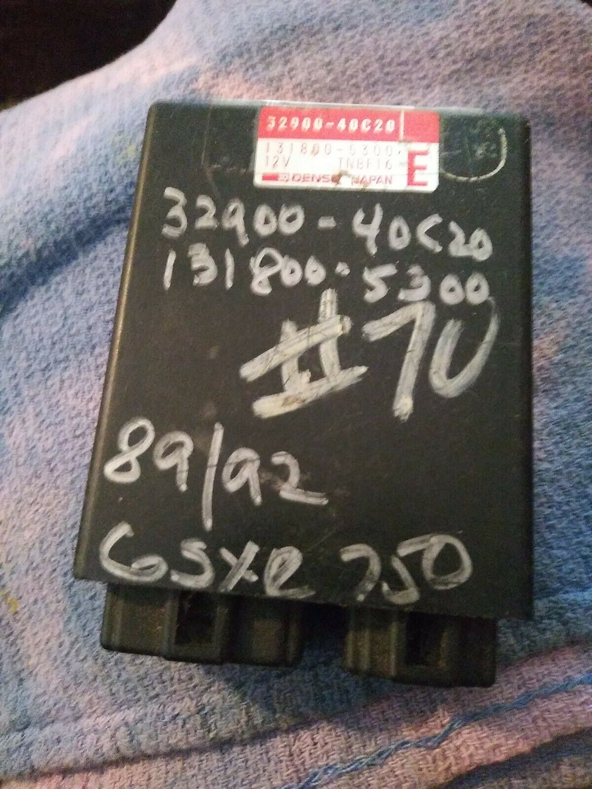 Suzuki GSXR 1100 GSXR1100 ECU CDI Computer 89 to 92 OEM 32900-40c20