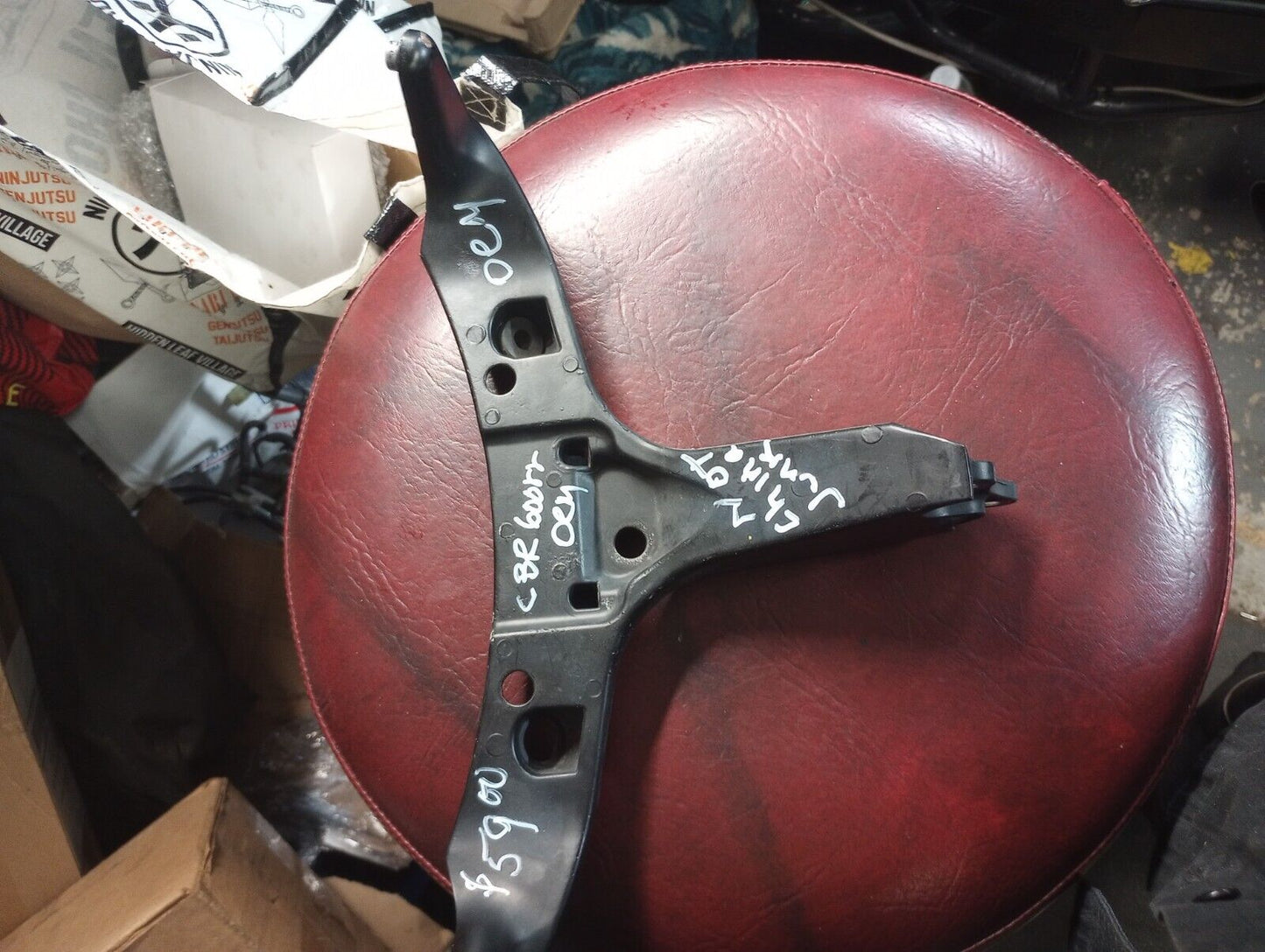 03 04 05 06 Honda CBR600RR Front Upper Headlight Fairing Stay Bracket 600RR CBR 600 OEM RR