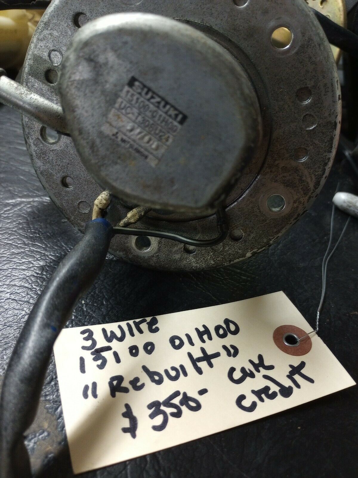 06 07 SUZUKI GSXR 600 750 FUEL PUMP 15100-01H00 REBUILT CORE CREDIT GSXR600 GSXR750