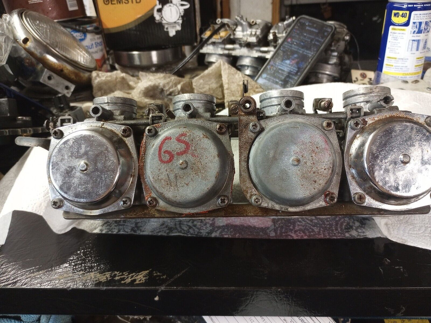 Suzuki Gs1100e Carburetors pretty clean set Carbs GS1100 GS 1100 E