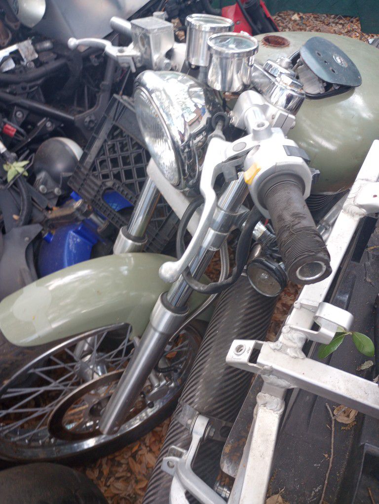 Suzuki Savage LS will Sell Complete Or for Parts Not Running No Title Bill Of Sale