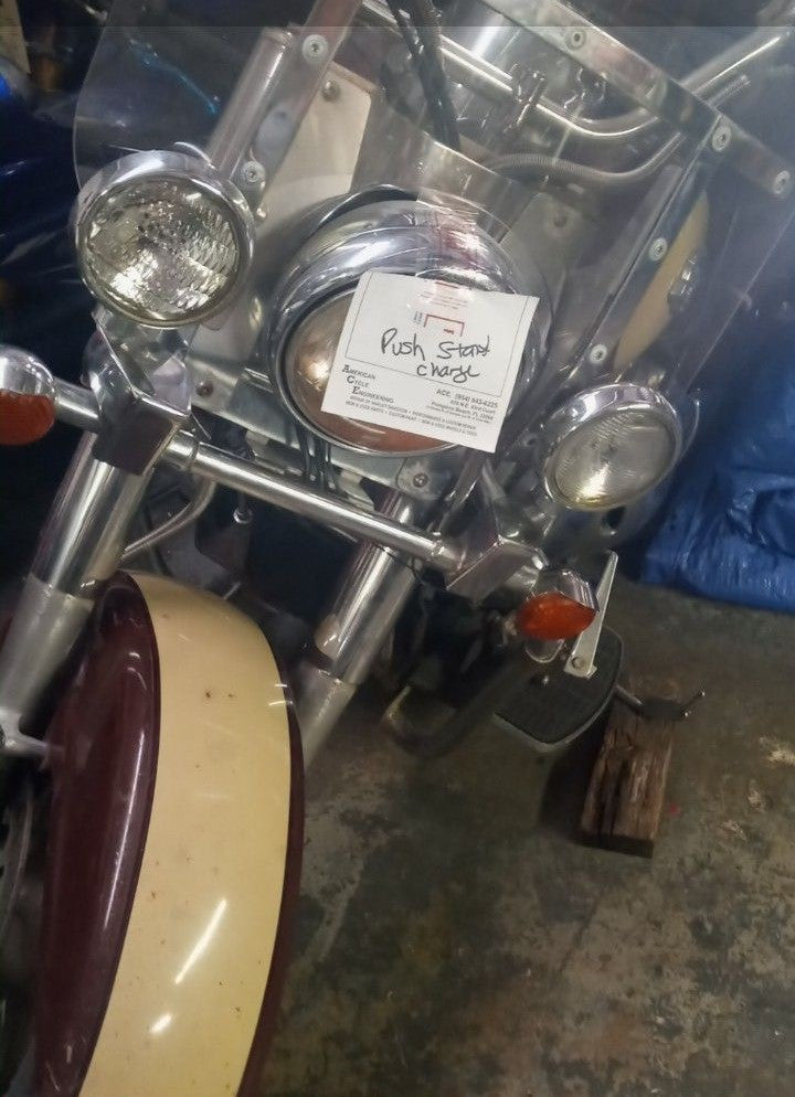 SOLD 1999 Suzuki Intruder 1500 VL 1500 VL1500 Forks and Triple Trees Front End Suspension OEM