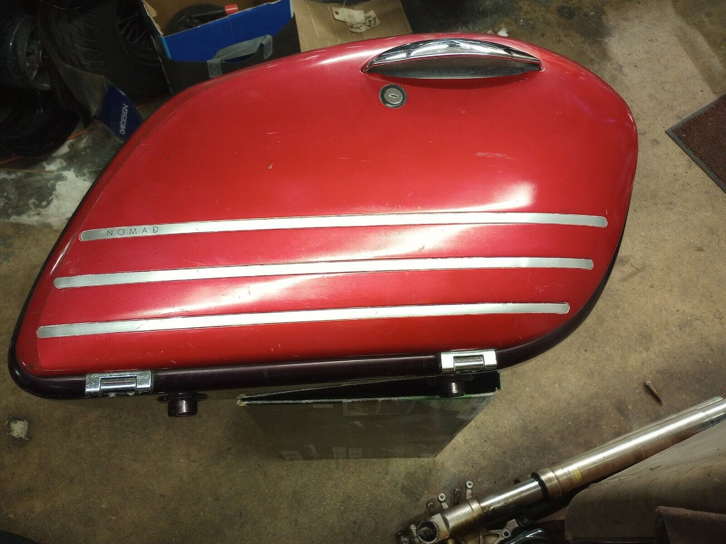 SOLD SOLD 98 - 04 Vulcan 1500 Nomad Saddle Bags Left and Right VN1500 VN1500
