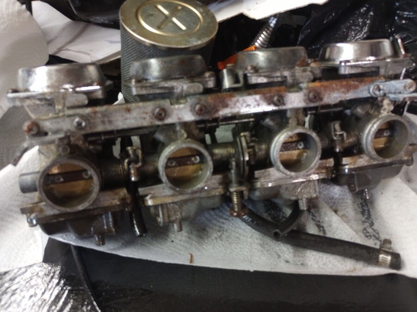 Yamaha Fazer 700 FZX700 FZX Carburetor Carbs Complete slides & choke work
